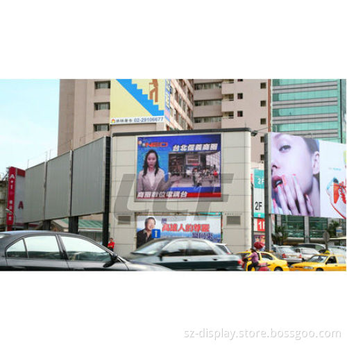 Financial institutions wide viewing angle P16 rgb DIP led board